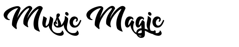 Music Magic font